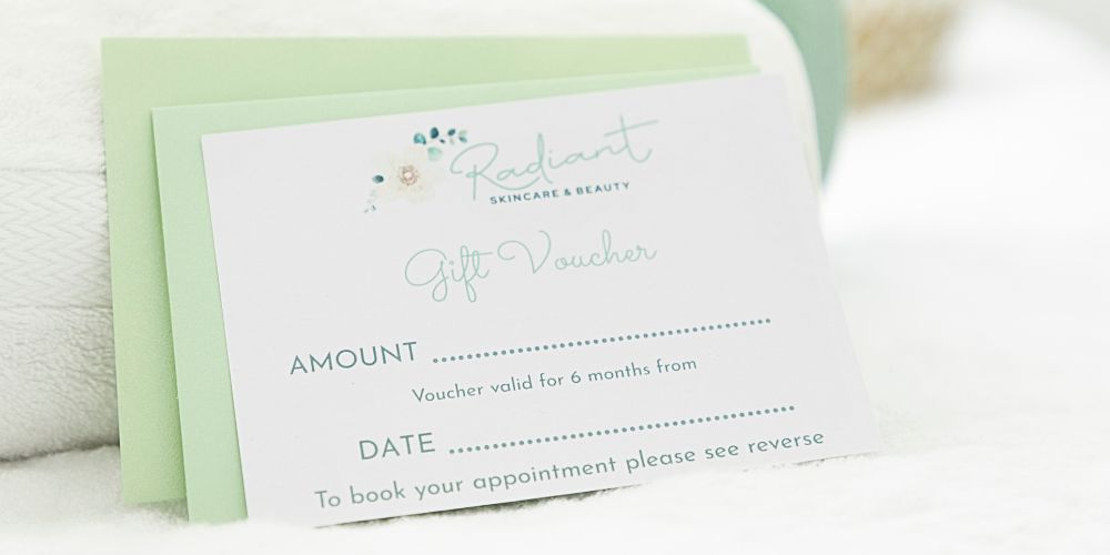 Pamper Packages Plymouth - Gift Cards Mobile - Radiant Skincare and Beauty